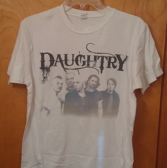 Early 2000s Mens Daughtry Leave This Town Tour Tee - Picture 1 of 3